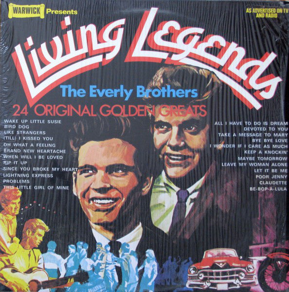 Everly Brothers - Living Legends - Used Vinyl Record