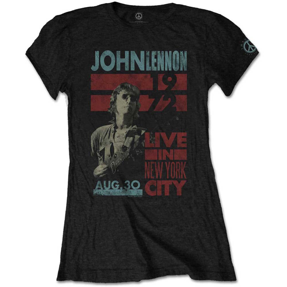 John Lennon - tshirt - Ladies - Short Sleeves - Large