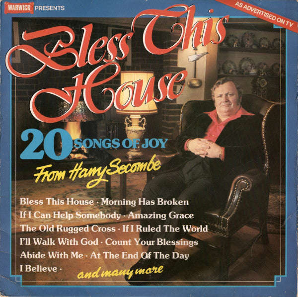 Harry Secombe - Bless This House (20 Songs Of Joy) - Used Vinyl Reco