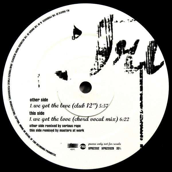 Tri - We Got The Love - Used Vinyl Record 12"