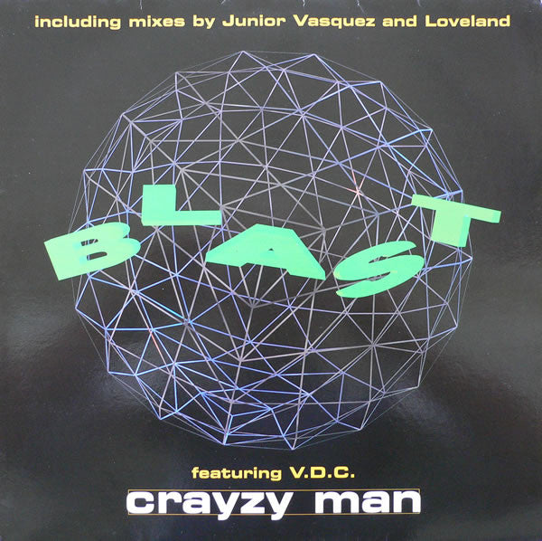 Blast - Crayzy Man - Used Vinyl Record 12"