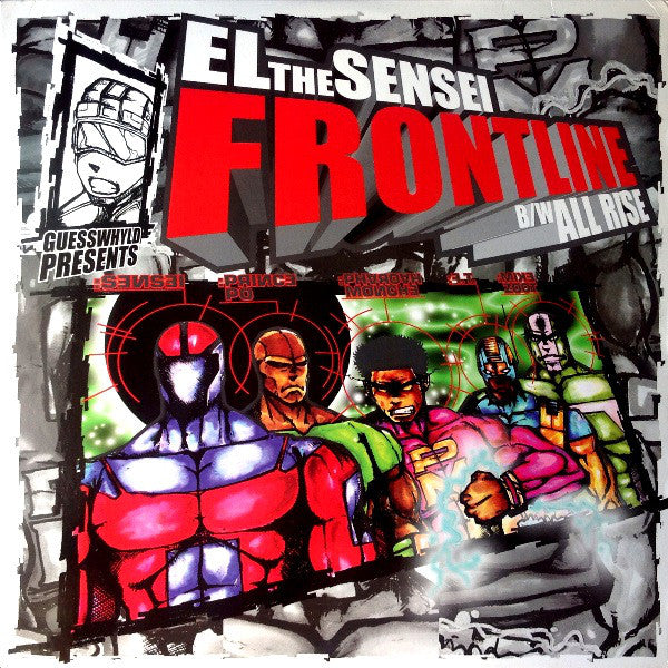 El Da Sensei - Frontline B/W All Rise - Used Vinyl Record 12"