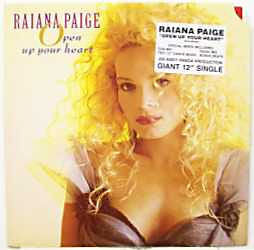 Raiana Paige - Open Up Your Heart - Used Vinyl Record 12"