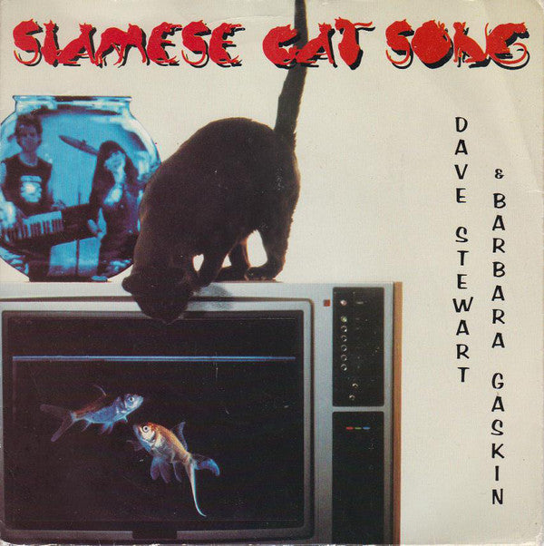 Dave Stewart & Barba - Siamese Cat Song - Used Vinyl Record 7"