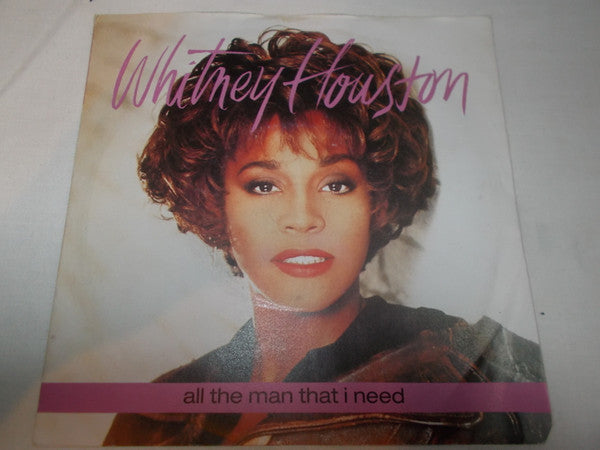 Whitney Houston - All The Man That I Need - Used Vinyl Record 7"