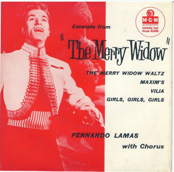 Fernando Lamas - Excerpts From 'The Merry Widow' - Used Vinyl Record