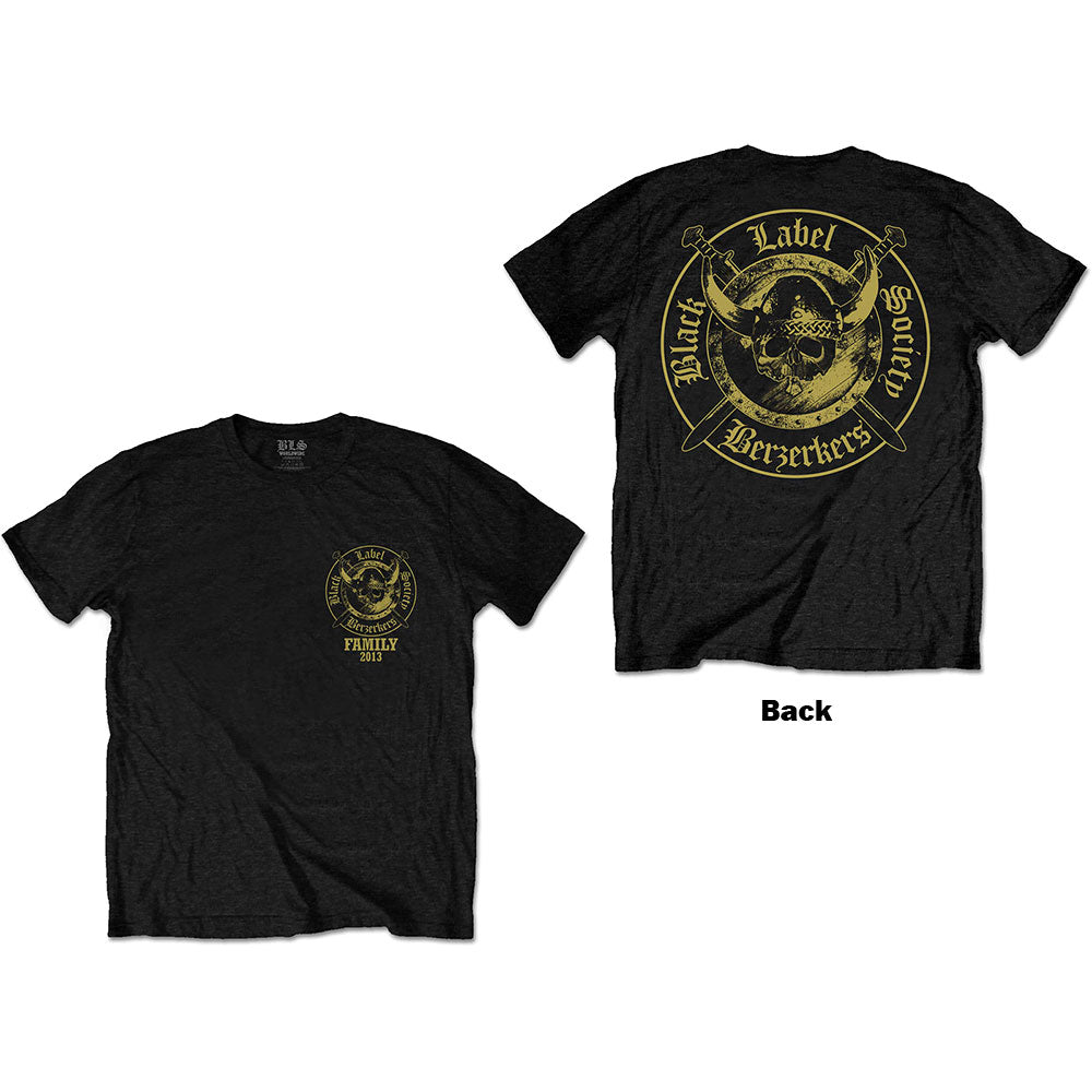 Black Label Society - tshirt - Unisex - Short Sleeves - Small