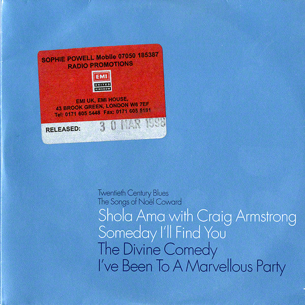 Shola Ama - Someday I'll Find You / I've Been To A Marvellous