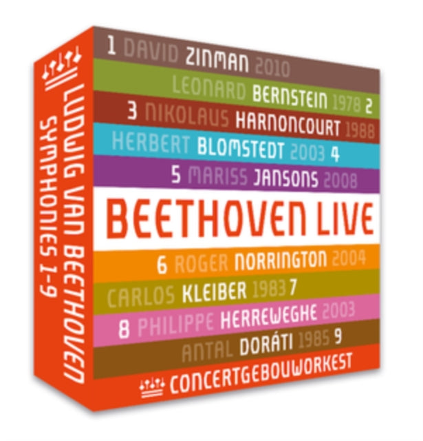 Concertgebouworkest - Beethoven: Symphonies Nos. 1-9 - CD