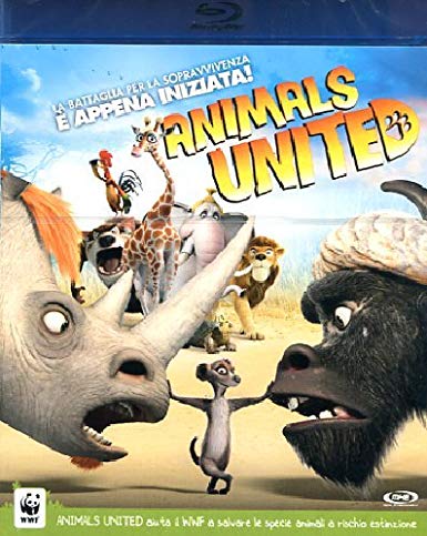 Animals United 3D+2D Blu-Ray - New BLU-RAY