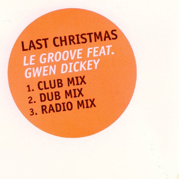 Le Groove - Last Christmas - Used Vinyl Record 12"
