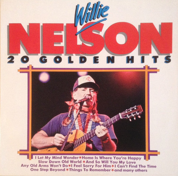 Willie Nelson - 20 Golden Hits - Used Vinyl Record