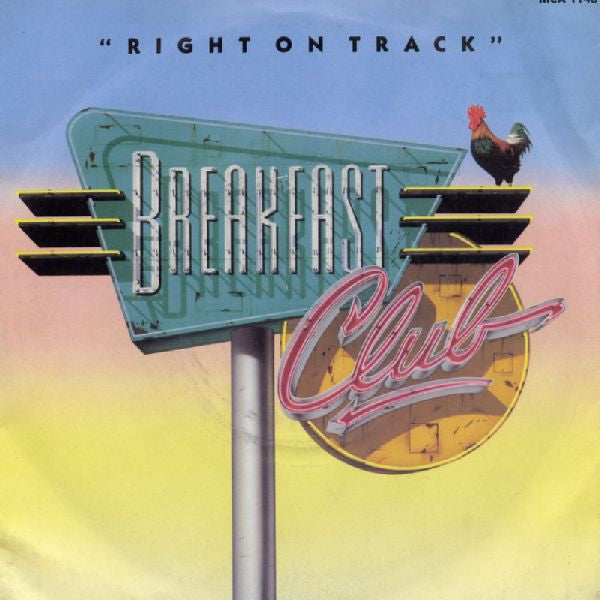 Breakfast Club - Right On Track - Used Vinyl Record 7"