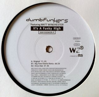 Dumb Funkers - It's A Funky High - Used Vinyl Record 12"
