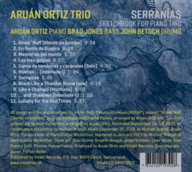 ARUAN ORTIZ TRIO - SERRANIAS - CD