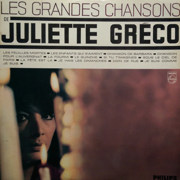 Juliette Greco - Les Grandes Chansons De - Used Vinyl Record
