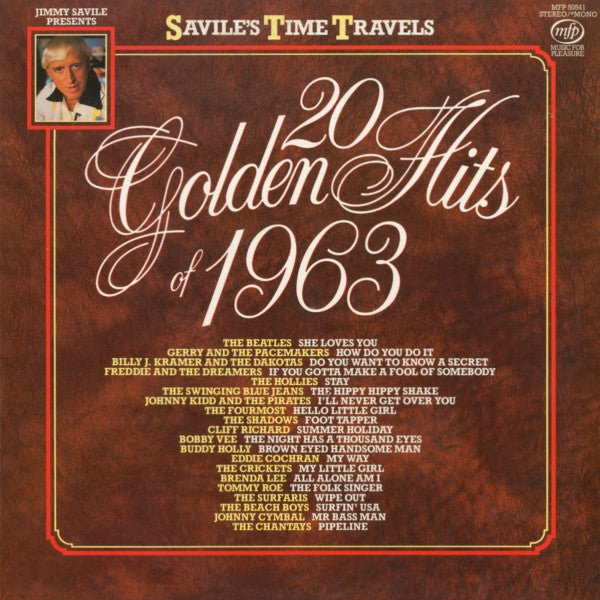 Various - 20 Golden Hits Of 1963 - Used Vinyl Record