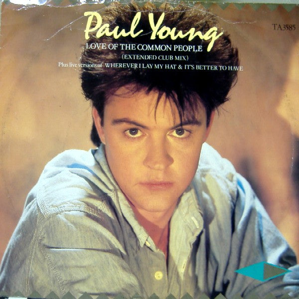 Paul Young - Love Of The Common People (Extended Club Mix) - Used Vin