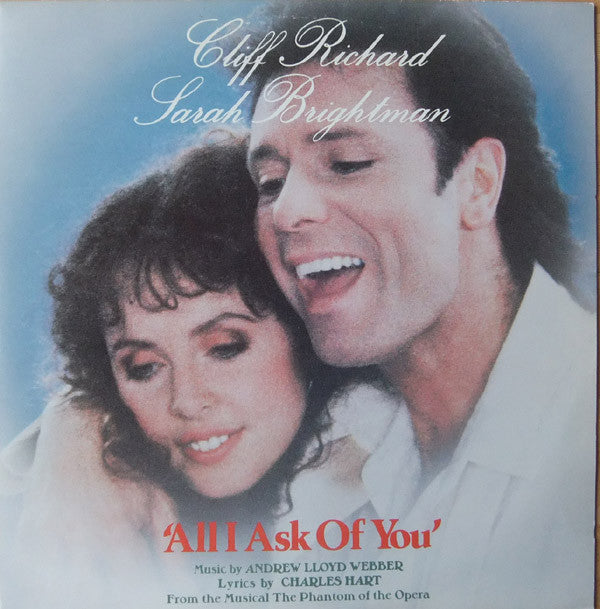 Cliff Richard - All I Ask Of You - Used Vinyl Record 12"