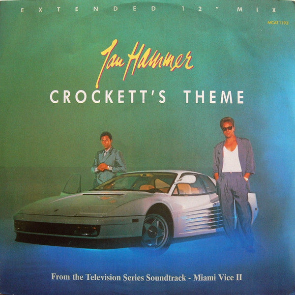 Jan Hammer - Crockett's Theme - Used Vinyl Record 12"