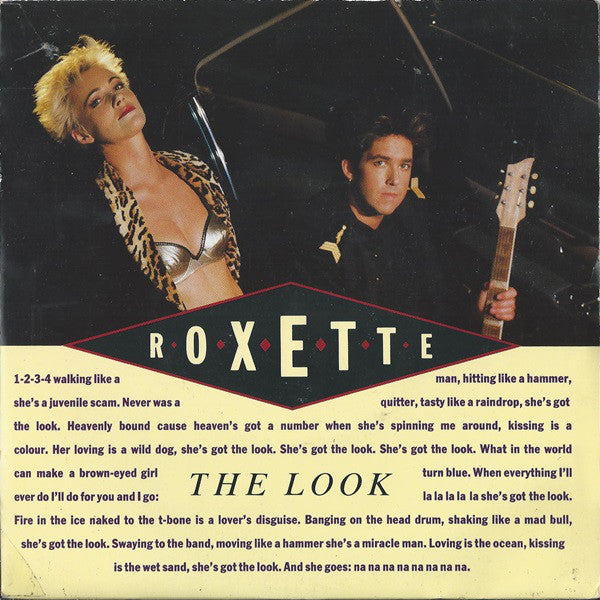 Roxette - Look - Used Vinyl Record 7"