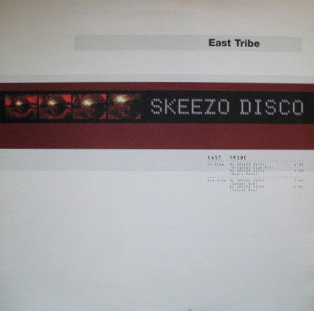 East Tribe - Skeezo Disco - Used Vinyl Record 12"