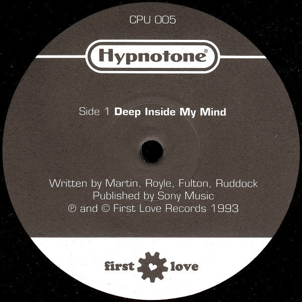 Hypnotone - Deep Inside My Mind - Used Vinyl Record 12"