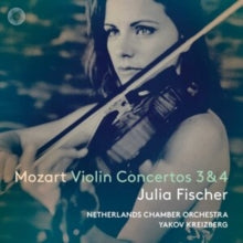 JULIA FISCHER NETHE - MOZART VIOLIN CONCERTOS 3 & 4 - CD