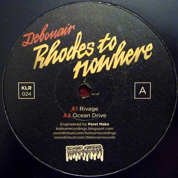 Debonair - Rhodes To Nowhere - New Vinyl Record 12"