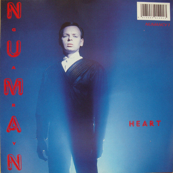 Gary Numan - Heart - Used Vinyl Record 7"