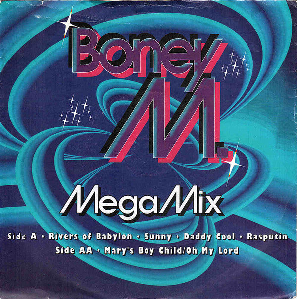Boney M. - MegaMix - Used Vinyl Record 7"
