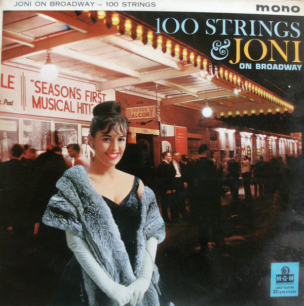 Joni James - 100 Strings & Joni On Broadway - Used Vinyl Record