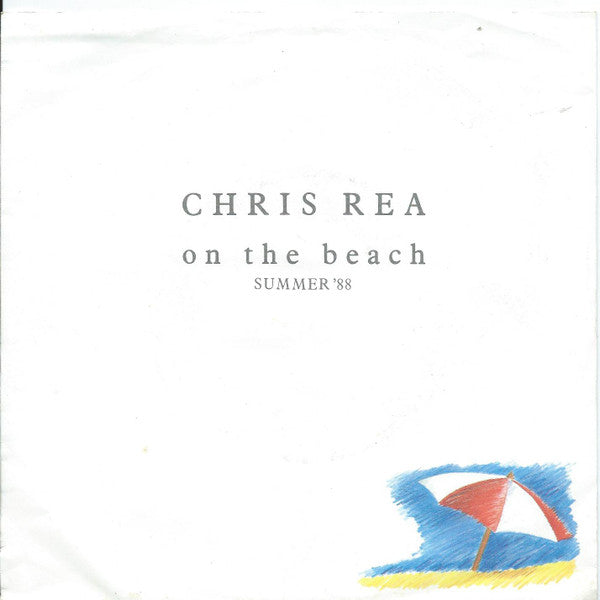 Chris Rea - On The Beach (Summer '88) - Used Vinyl Record 7"