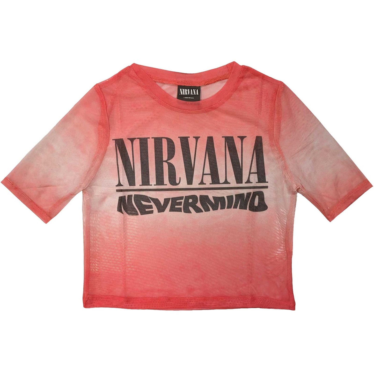 Nirvana - Ladies Crop To - New T-Shirts