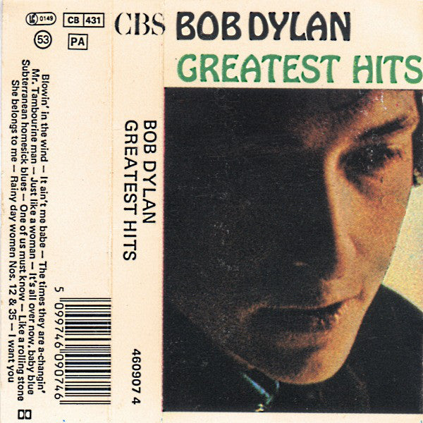 Bob Dylan - Greatest Hits - Used Cassette