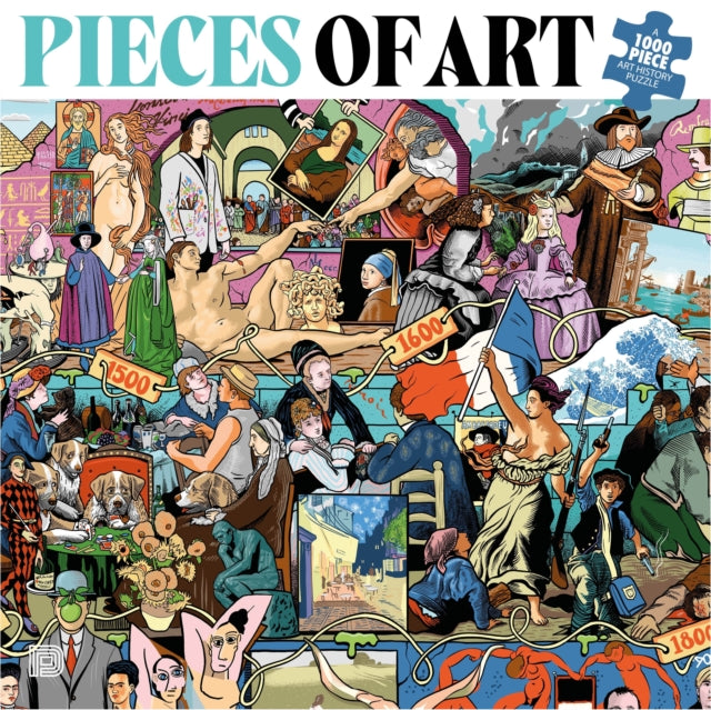 Pieces of Art : A 1000 Piece Art History Puzzle - New Other merchandis