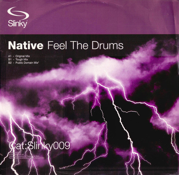 Native - Feel The Drums - Used Vinyl Record 12"