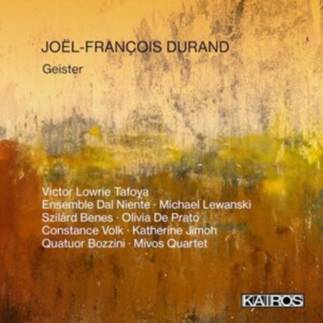 Joel-Francois Durand - Geister - CD