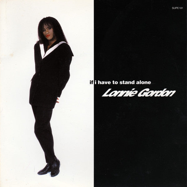 Lonnie Gordon - If I Have To Stand Alone - Used Vinyl Record 7"
