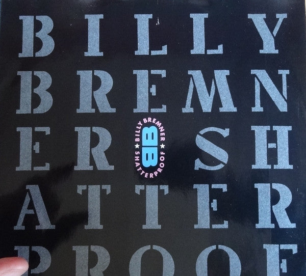 Billy Bremner - Shatterproof - Used Vinyl Record 12"