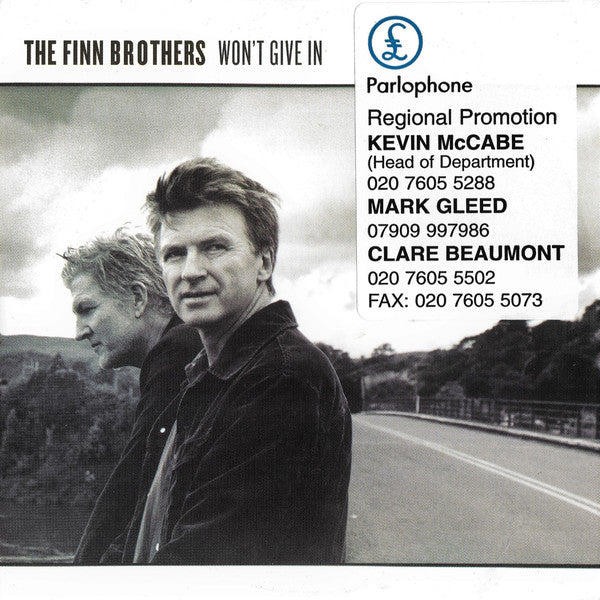 Finn Brothers - Won't Give In - Used CD