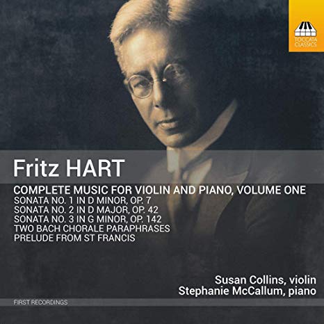 Fritz Hart - : Complete Music for Violin and Piano - CD
