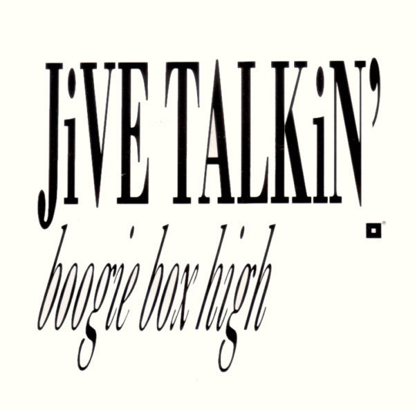 Boogie Box High - Jive Talkin' - Used Vinyl Record 7"