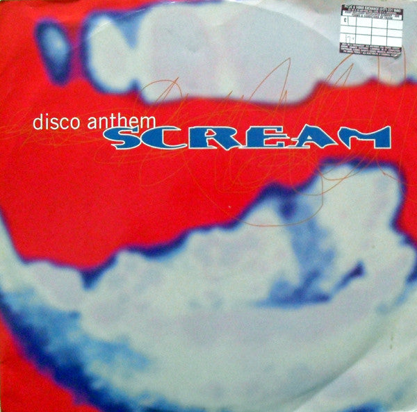 Disco Anthem - Scream - Used Vinyl Record 12"