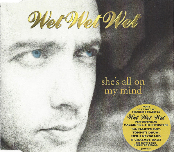 Wet Wet Wet - She's All On My Mind - Used CD
