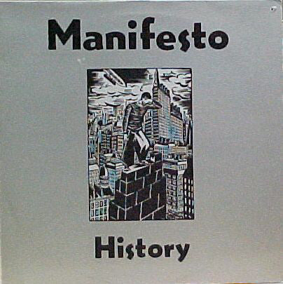 Manifesto - History - Used Vinyl Record 12"
