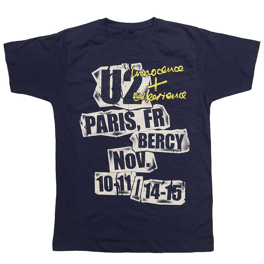 U2 - tshirt - Unisex - Short Sleeves - Small
