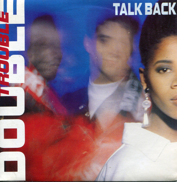 Double Trouble - Talk Back - Used Vinyl Record 7"