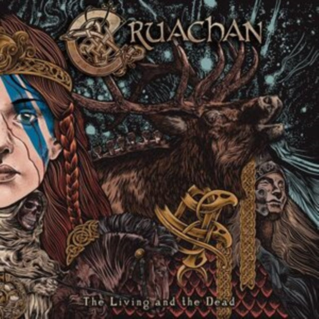 Cruachan - The Living and The Dead LP2 2LP gold, numbered slipcase (PREO