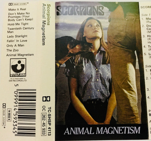 Scorpions - Animal Magnetism - Used Cassette